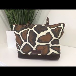 Dooney & Bourke bag with suede bottom